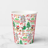 メリークリスマスフェスティバル 紙コップ (裏面)