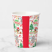 メリークリスマスフェスティバル 紙コップ (左)