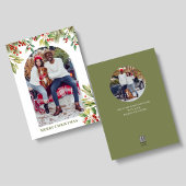 メリークリスマスフォトアーチ植物園 シーズンカード