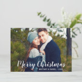 メリークリスマスフォトカップルカードW シーズンカード (スタンド正面)