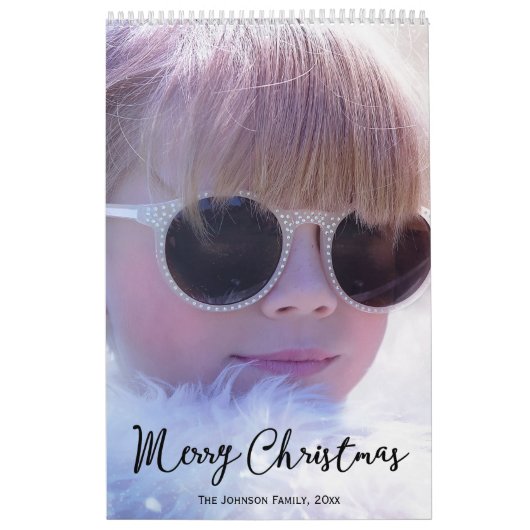 メリークリスマスフォトカレンダー カレンダー (カバー)