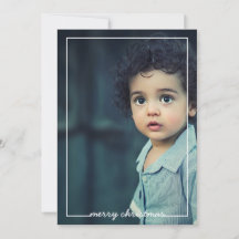 メリークリスマスフォトカードオーバーレイ、色の選択