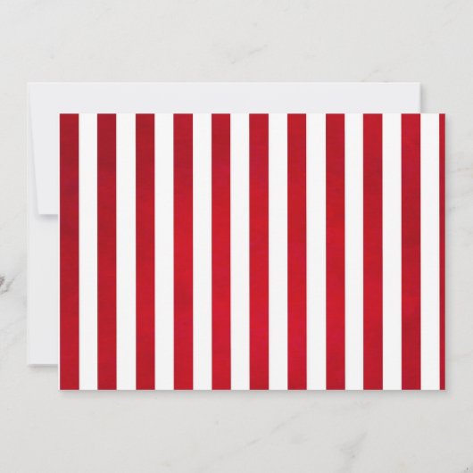 メリークリスマスフォトカード金箔クリスマス 招待状 (裏面)