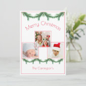 メリークリスマスフォトカード3写真 (スタンド正面)