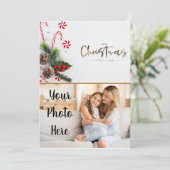 メリークリスマスフォトカード シーズンカード (スタンド正面)