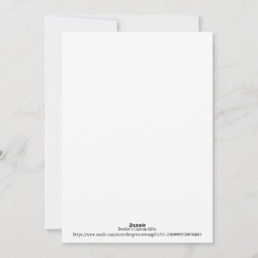 メリークリスマスフォトカード シーズンカード (裏面)