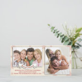 メリークリスマスフォトカード シーズンカード (スタンド正面)