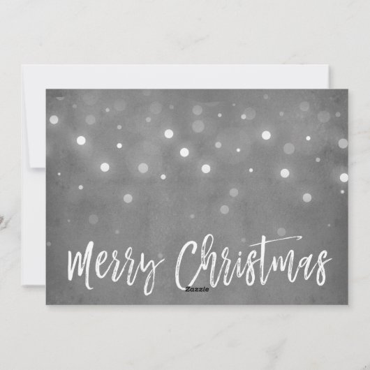 メリークリスマスフォトカード シーズンカード (裏面)