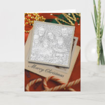 メリークリスマスフォトカード