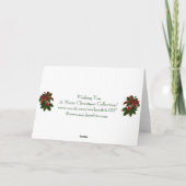 メリークリスマスフォトカード シーズンカード (裏面)