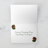 メリークリスマスフォトカード シーズンカード (内部)