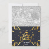 メリークリスマスフォトカード シーズンカード (正面)