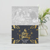 メリークリスマスフォトカード シーズンカード (スタンド正面)