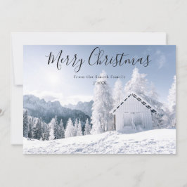 メリークリスマスフォトカード シーズンカード