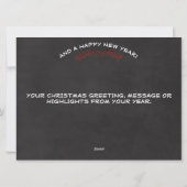 メリークリスマスフォトクリスマスカード シーズンカード (裏面)