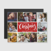 メリークリスマスフォトコラージュポストカード (正面/裏面)