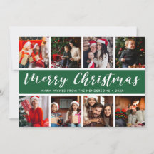 メリークリスマスフォトコラージュ書道