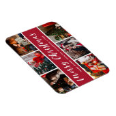 メリークリスマスフォトコラージュ書道 マグネット (右側)