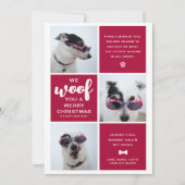 メリークリスマスフォトコラージュ シーズンカード (正面)