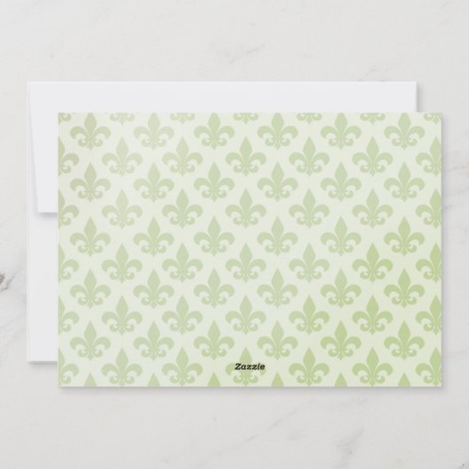 メリークリスマスフォトコラージンググリーン シーズンカード (裏面)