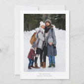 メリークリスマスフォトサンタクロース シーズンカード (裏面)