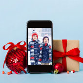 メリークリスマスフォトシンプルオーナメント シーズンカード