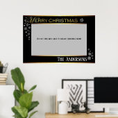 メリークリスマスフォトフレーム ポスター (ホームオフィス)