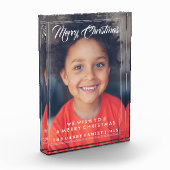 メリークリスマスフォトブロックプレゼント フォトブロック (左)