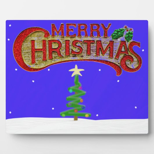 メリークリスマスフォトプラーク フォトプラーク (正面)