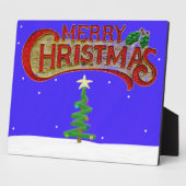 メリークリスマスフォトプラーク フォトプラーク (側面)