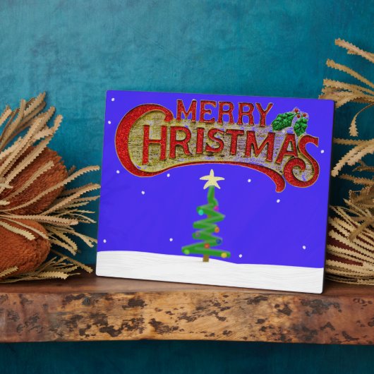 メリークリスマスフォトプラーク フォトプラーク (側面)