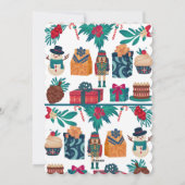 メリークリスマスフォトホリデーカード シーズンカード (裏面)