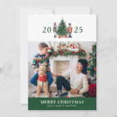 メリークリスマスフォトホリデーカード シーズンカード (正面)