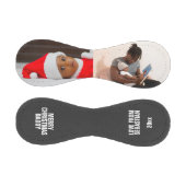 メリークリスマスフォトホリデーギフトパーソナライズされた 野球ボール (パネル)