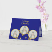 メリークリスマスフォトホリデーフォイルカード 箔シーズンカード (蘭)