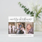 メリークリスマスフォトホリデー引越しのお知らせ (スタンド正面)