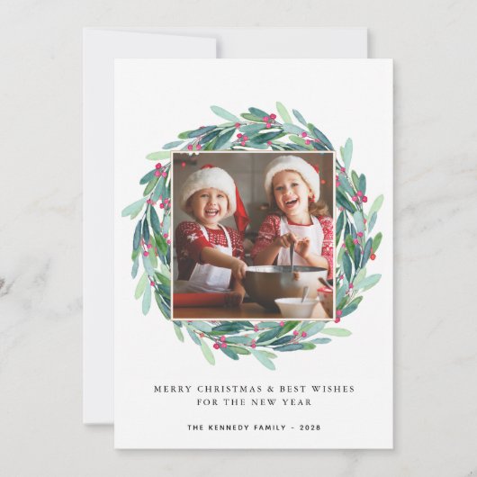 メリークリスマスフォトモダンホリデー (正面)