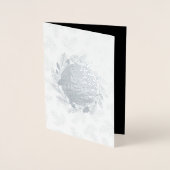 メリークリスマスフォトリース 箔カード (正面)