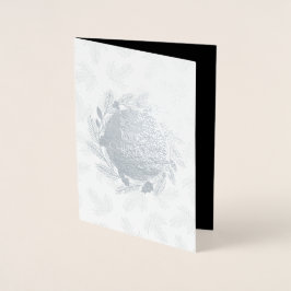 メリークリスマスフォトリース 箔カード