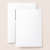 メリークリスマスフォトリース 箔カード (裏面封筒付き)