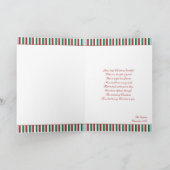 メリークリスマスフォト折り畳みカード シーズンカード (内部)