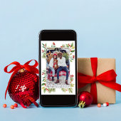 メリークリスマスフォト植物樹の緑 シーズンカード