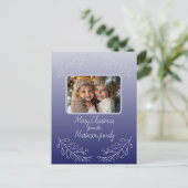 メリークリスマスフォト植物祭日はがき シーズンポストカード (スタンド正面)