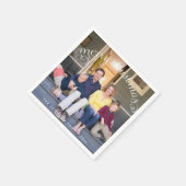 メリークリスマスフォト紙ナプキンス スタンダードカクテルナプキン (角)