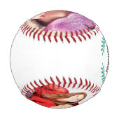 メリークリスマスフォト野球 野球ボール (裏面)