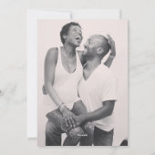 メリークリスマスフォト金ゴールド書道カード シーズンカード (裏面)