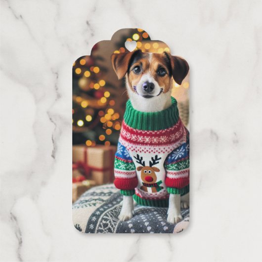 メリークリスマスフォト ギフトタグ (裏面)