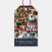 メリークリスマスフォト ギフトタグ (裏面)