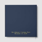 メリークリスマスフォト ゲストブック (裏面)