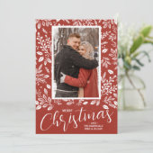 メリークリスマスフォト シーズンカード (スタンド正面)